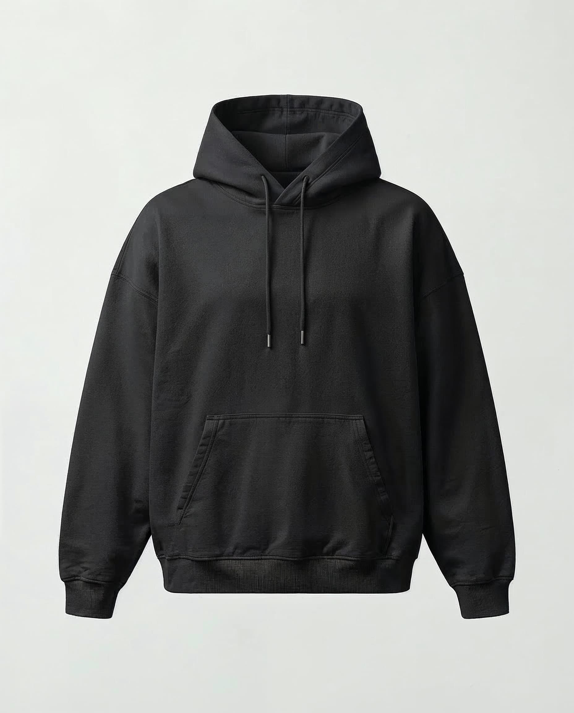 Concepto visual del ABRZO Heavy Hoodie en Black